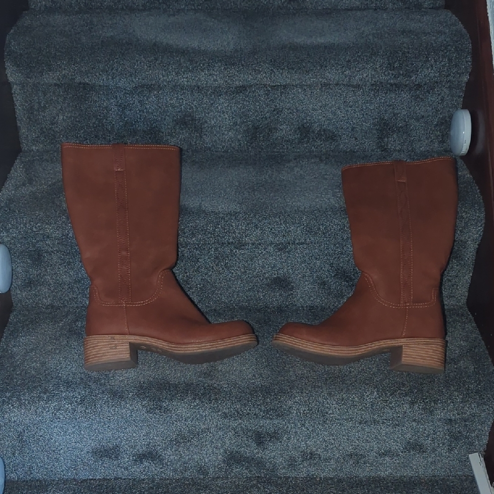 NOBO Women's Tan Heeled Boots